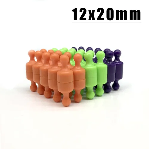 Imagen 2 del producto Chinchetas magnéticas de neodimio súper fuertes, chinchetas con ventosa N52, imanes para nevera, Pin de empuje, pizarra blanca para refrigerador, 5/10/15/20/25 Uds.