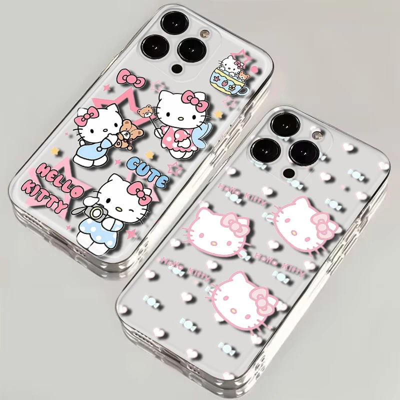 A6 Hello Kitty Soft Case for Moto G4 Plus G41 G5 Plus G50 G51 G5S G6 Play G60 G7 Power G71 G5 G9