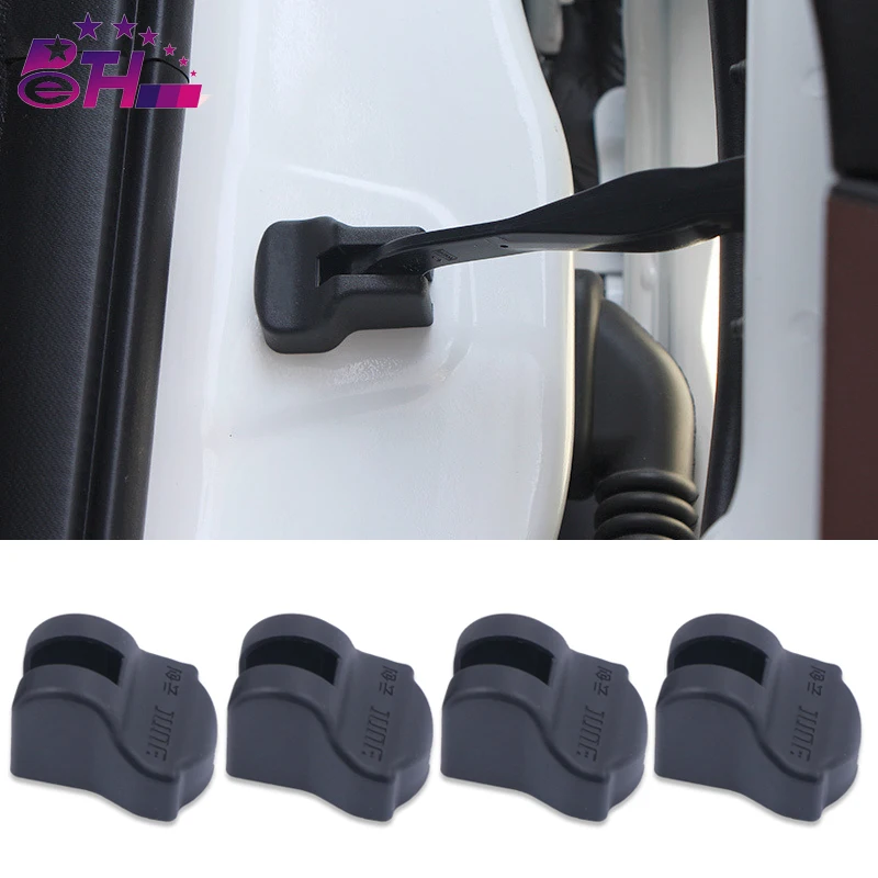 4Pcs/Set Car Waterproof Rust-proof Door Limiting Stopper Cover Sticker For Suzuki SX4 Jimmy Swift S-CROSS Grand Vitara Kizashi