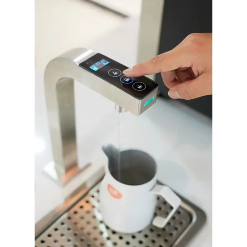 Stainless Steel Electric Water Dispenser Desktop & Under Counter Installation For Cafe Bar Milk Tea Shop