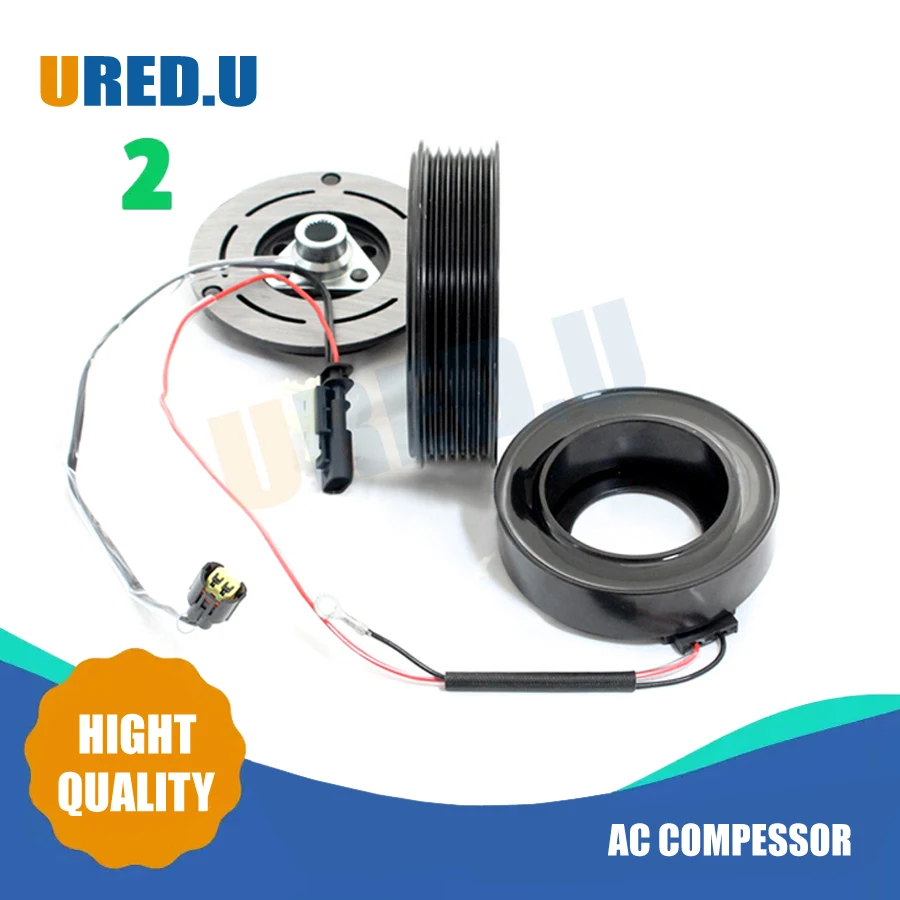 

AC Compressor Clutch For LR057692 C2D38695 Jaguar F-Pace XE XJ Land Rover Discovery LR4 SPORT CPLA19D629BF LR035761 CPLA19D629BC