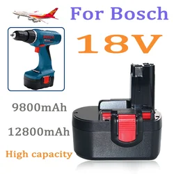 For Bosch 18V 4800/6800/9800/12800mAh Ni-MH Rechargeable Battery,Cordless Power Tools