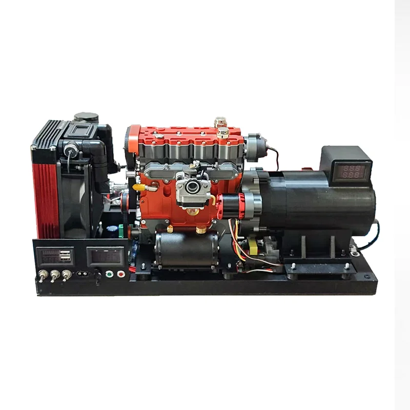 D6S 4V Turbo Gas Engine Model Water Cooled DOHC 16V Independent Lube Display Kit