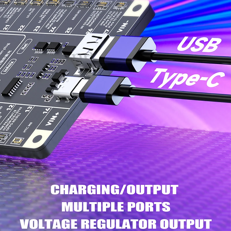 لوحة كشف الشحن السريع للبطارية الميكانيكية لهاتف iPhone 6-16 Pro Max، تفعيل الهاتف Samsung Xiaomi Android #2