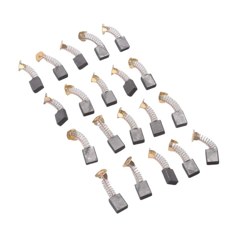 20 Pcs. Carbon Brushes For CB-153 CB153 Saw 6.3Mm X 13.3Mm X 17Mm-A55K