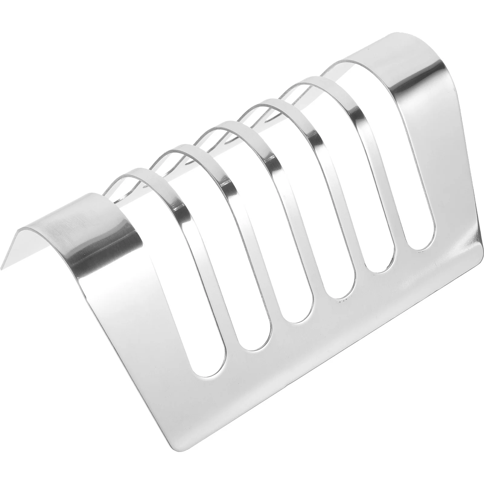 Haushalt Edelstahl Toast Rack Brot Halter Glatte Bogen Form Küche Zubehör für Den Täglichen Gebrauch Frühstück Party