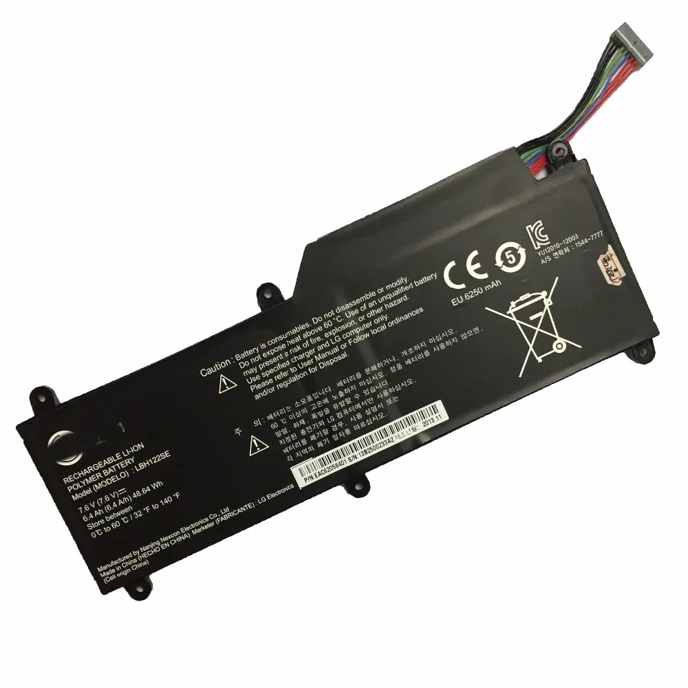 7.6V 48.64WH New Original LBH122SE Laptop Battery for LG U460 U460-G U460-K.AH50K AH5DK U460-M.AFB5L