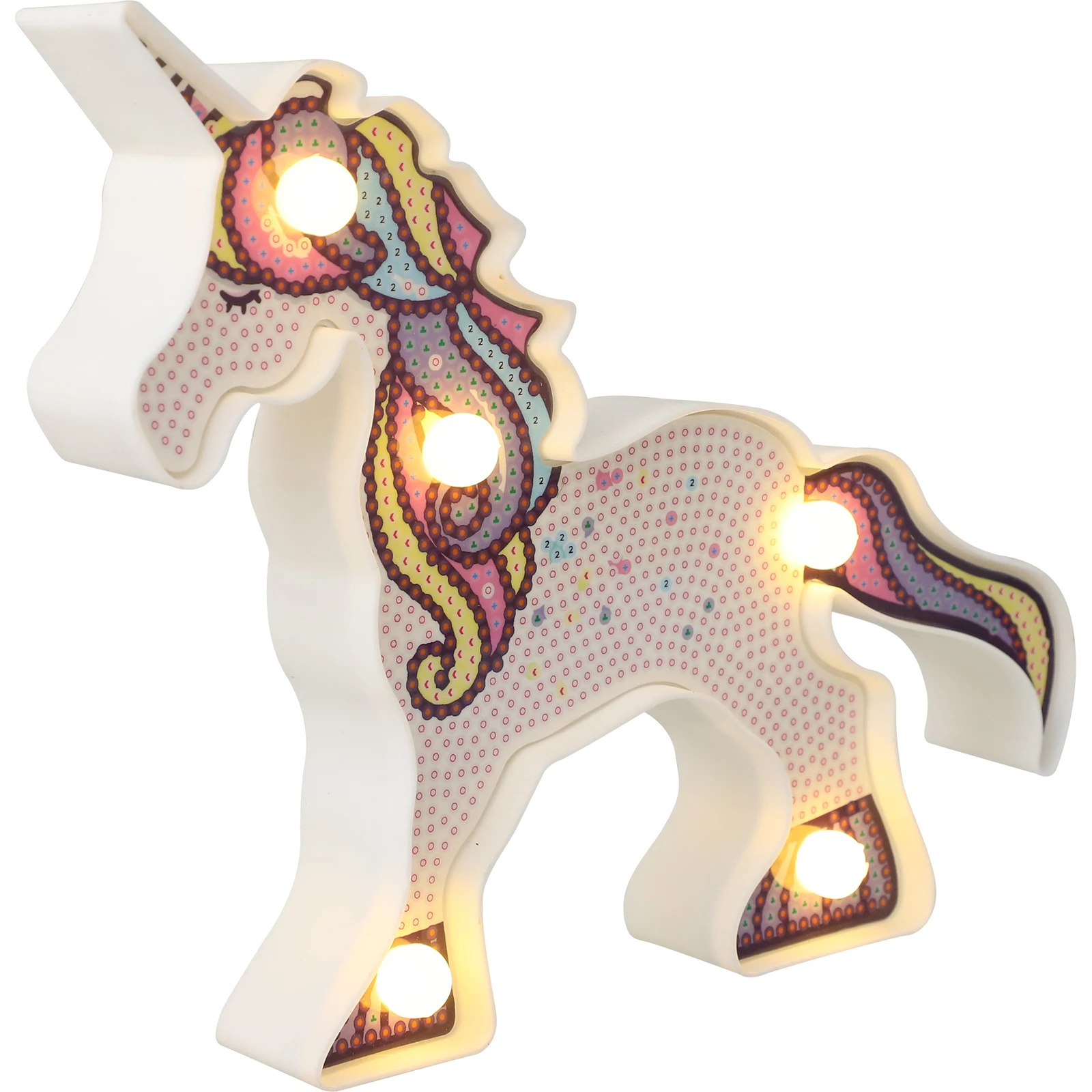 

Night Light Kids Desk Gifts LED Decorative Lamp Children Princess Cartoon Table Bedroom Glow Figurine Safe Material