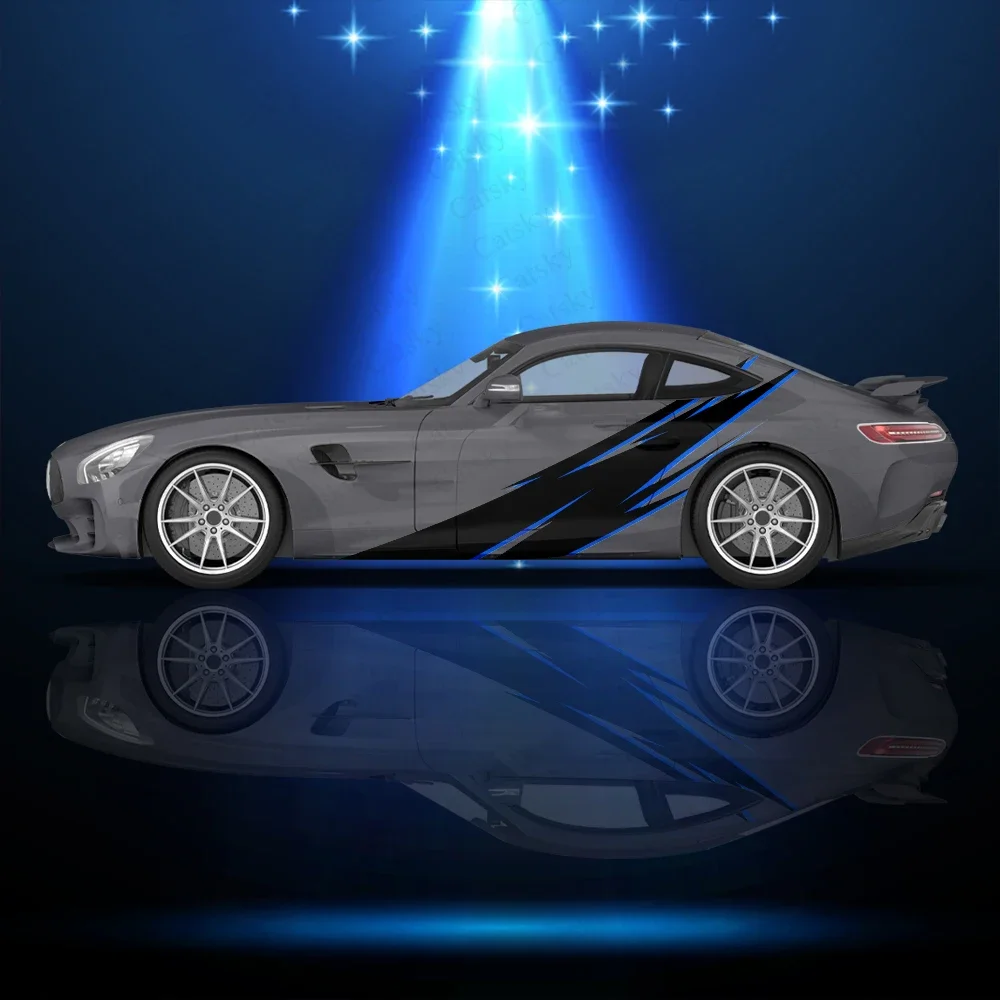 

Stripes Irregular Vector Side Car Decals Graphic Vinyl Packaging Decals Custom Design Body Decals Stickers Decoration Auto Parts