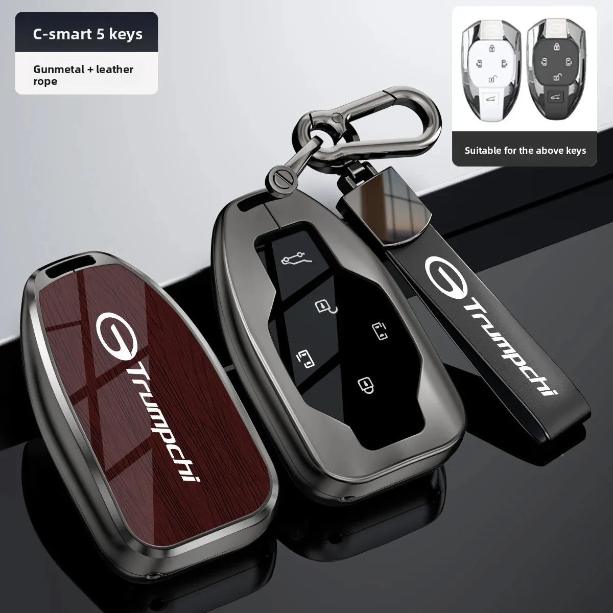 Car Key Case for Trumpchi GAC Empow J11 J12 J13 J14 J15 J16 GS8 Remote Cover Bag Shell Keychain Holder Accessories