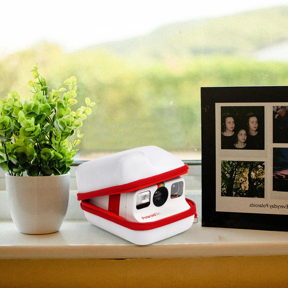 حقيبة تخزين كاميرا فورية جديدة مقاومة للصدمات ومضادة للسقوط حقيبة حمل صلبة محمولة مقاومة للاهتراء غطاء حماية لـ Polaroid Go