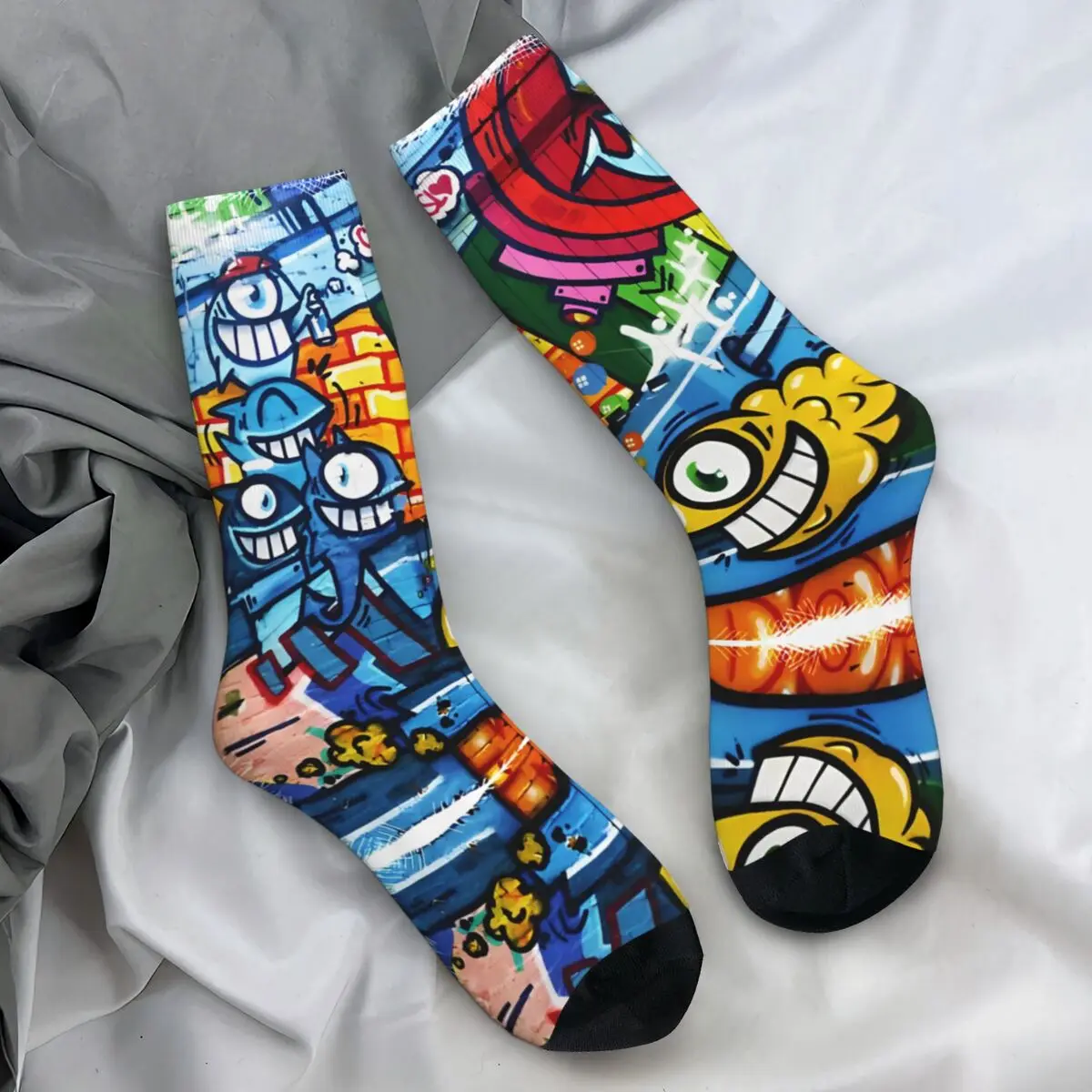 

Носки мужские зимние Нескользящие в готическом стиле с рисунком