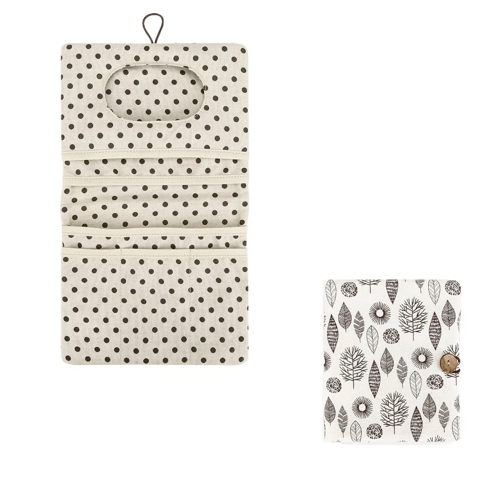 Bolsa de almacenamiento de pañales para bebé con patrón de dibujos animados, bolsas de almacenamiento portátiles con múltiples compartimentos para cochecito, plegables y suaves