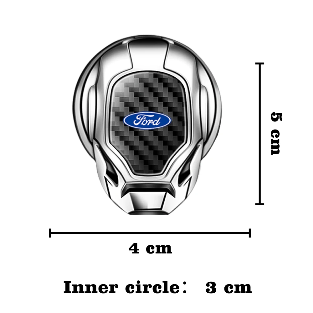 سيارة بدء زر وقف المحرك التبديل غطاء أزرار الزخرفية زر الغطاء الواقي لفورد ST خط فييستا التركيز مونديو نمط