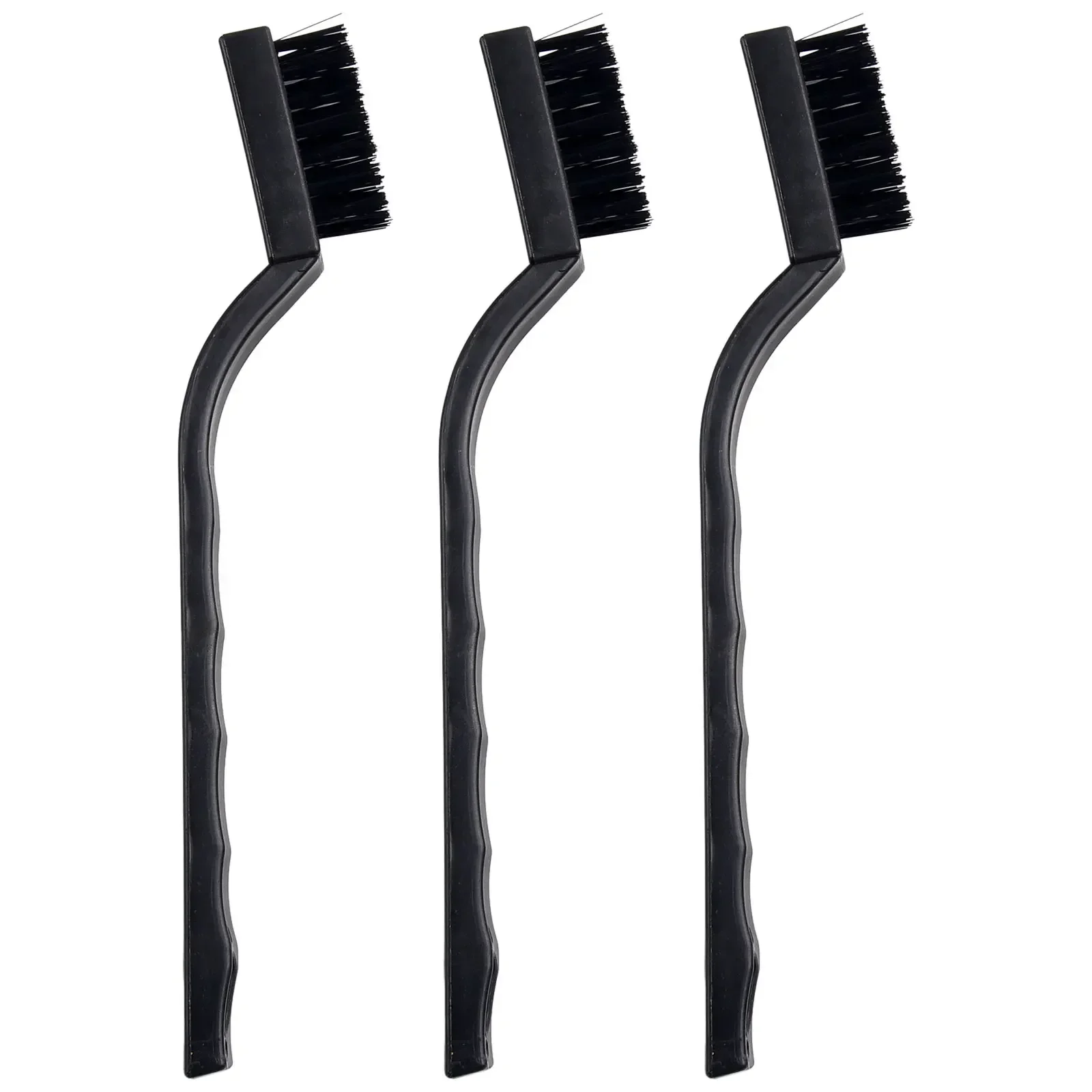 3Pcs 170mm Anti Static ESD Cleaning Brush Dust Removal Brush Non Slip Handle For Mobile Phone Tablet PCB Repair Soldering