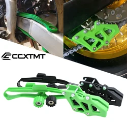 Chain Guide Guard Swingarm Roller Sprocket Protector For Kawasaki KX250F KX450F KLX450R KX 250F 450F KLX 450R 2008 2009-2020