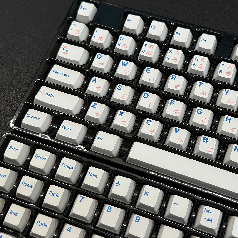 Сине-розовый медведь, набор клавиш 120 клавиш, Cherry PBT для MX Switch 60/84/90/104/108 механическая клавиатура