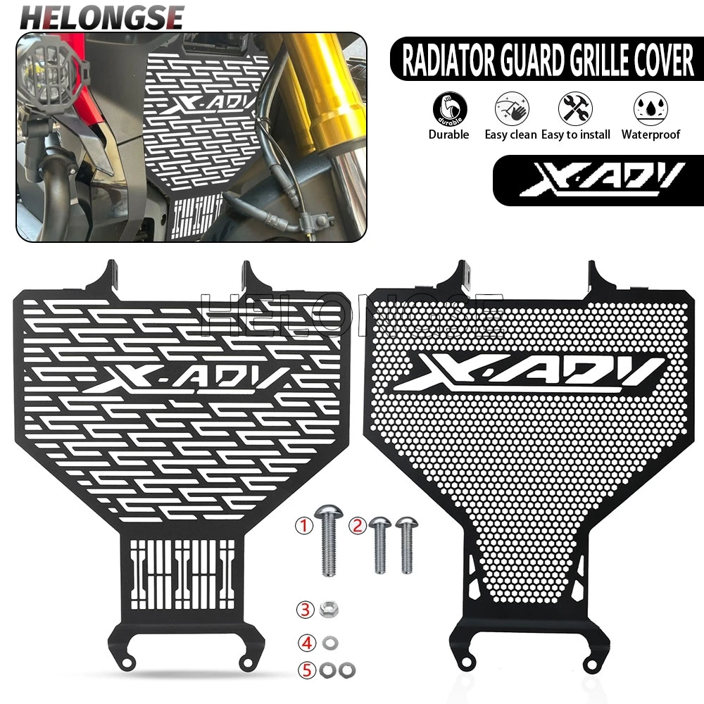 2026 Radiator Grille Guard Cover Protector For HONDA X-ADV 750 XADV 750 2021 2022 2023 2024 2025 XADV750 Motorcycle Accessories