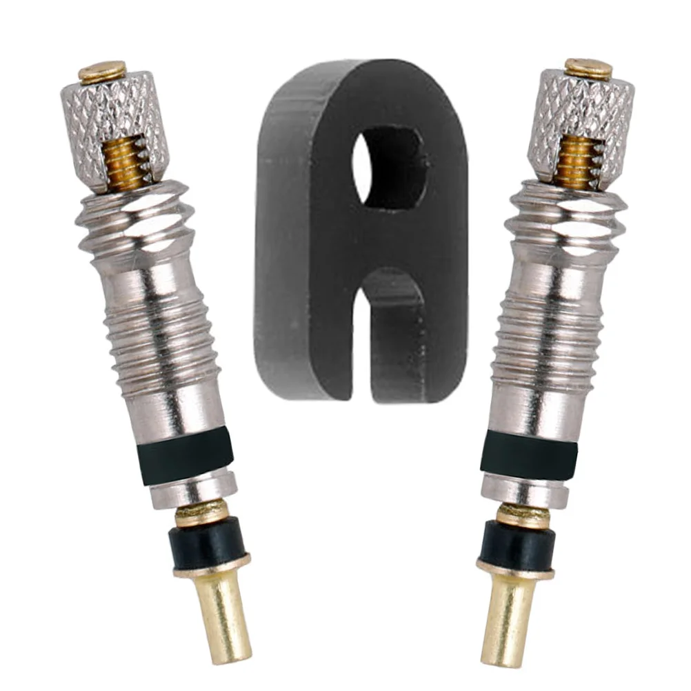 2 قطعة مجموعة أدوات صمام بريستا الأساسية بدون أنبوب، تتضمن أداة إزالة الصمام الأساسية، سهلة الصيانة لإطارات الدراجة #5