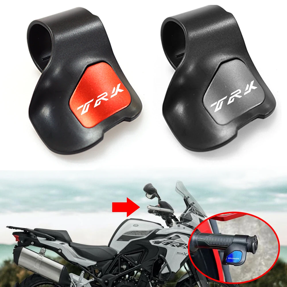 

New Fit For Benelli TRK 502 502X TRK502/X Motorcycle Accessories Aluminium Throttle Booster Clip Accelerator Assist Labor Saver
