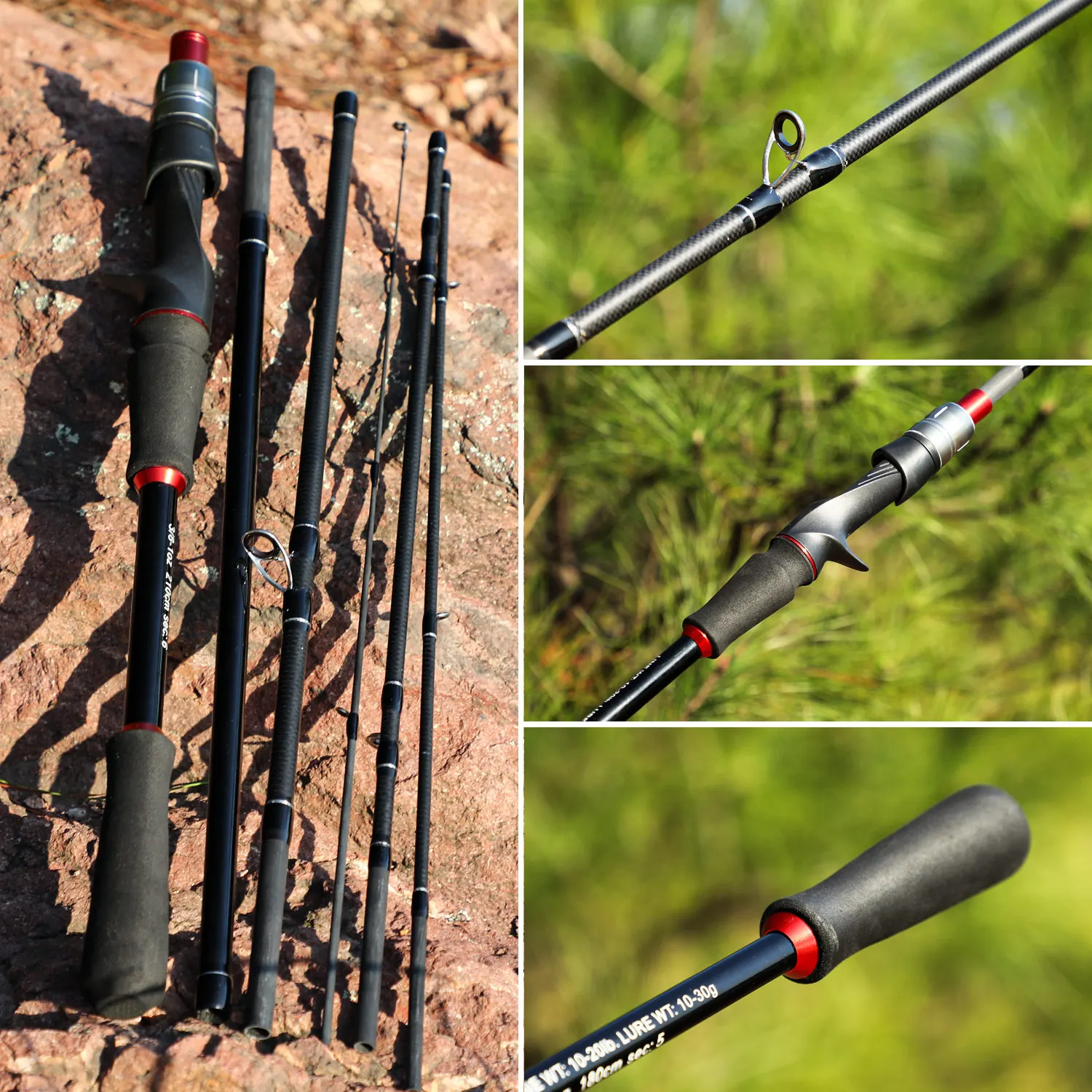 Sougayilang Carbon Fishing Rods 6