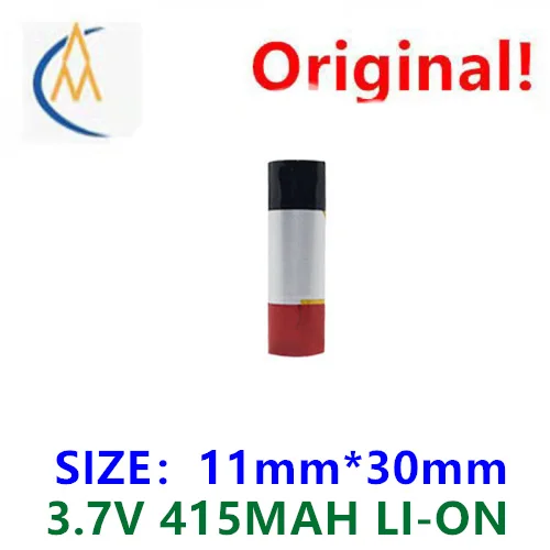 buy more will cheap 3.7V Polymer Lithium Battery 11300 415MAH Cylindrical Polymer Rechargeable Battery Durable Bluetooth Test