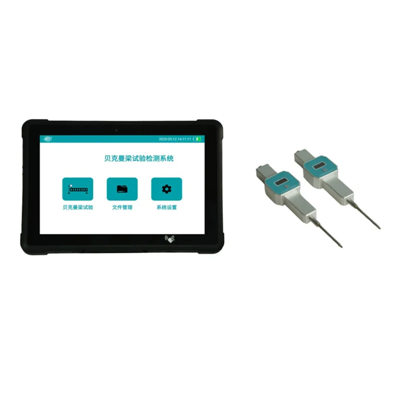 Digital Beckman Beam Testing System Pavement Deflection Device with Wireless Bluetooth Sensor Road Test Equipment