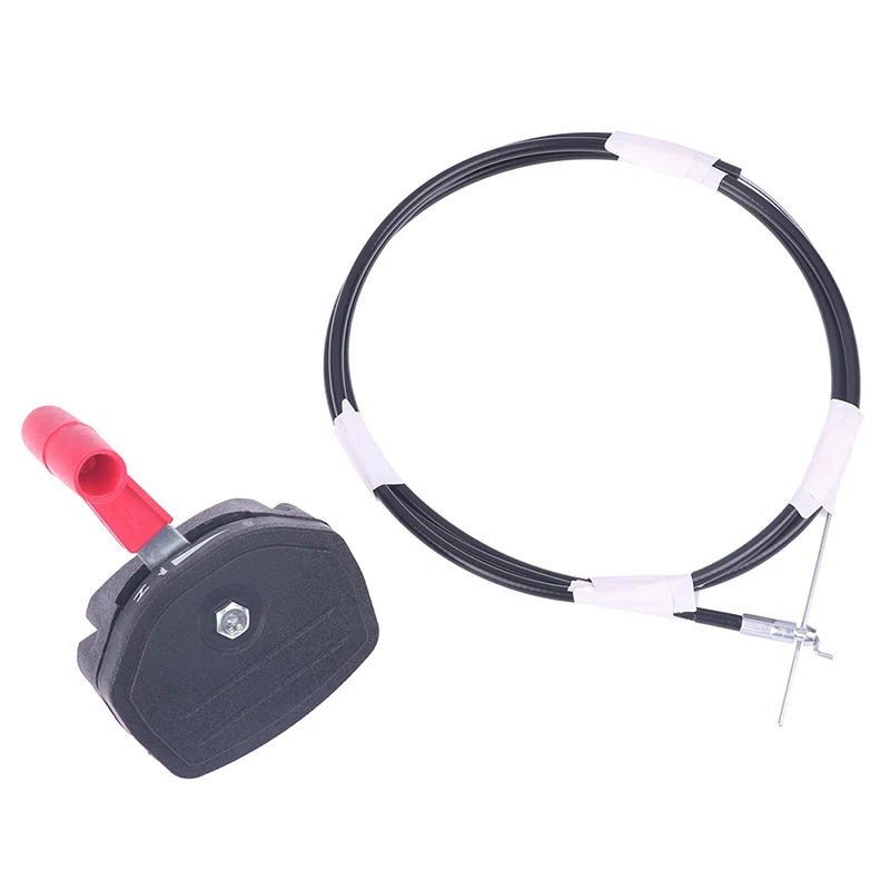 Imagem -02 - Universal Interruptor do Cabo do Acelerador Choke Lever Kit Handle Controle para Gasolina Cortador de Grama Ferramentas de Jardim Peças de Reposição 56