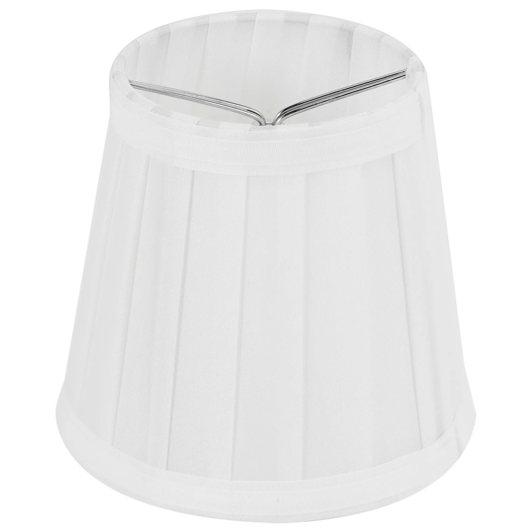 AA19 Modern European Style Droplight Wall Lamp Candle Chandelier Lamp Shade 6 Pcs Set (Solid White)