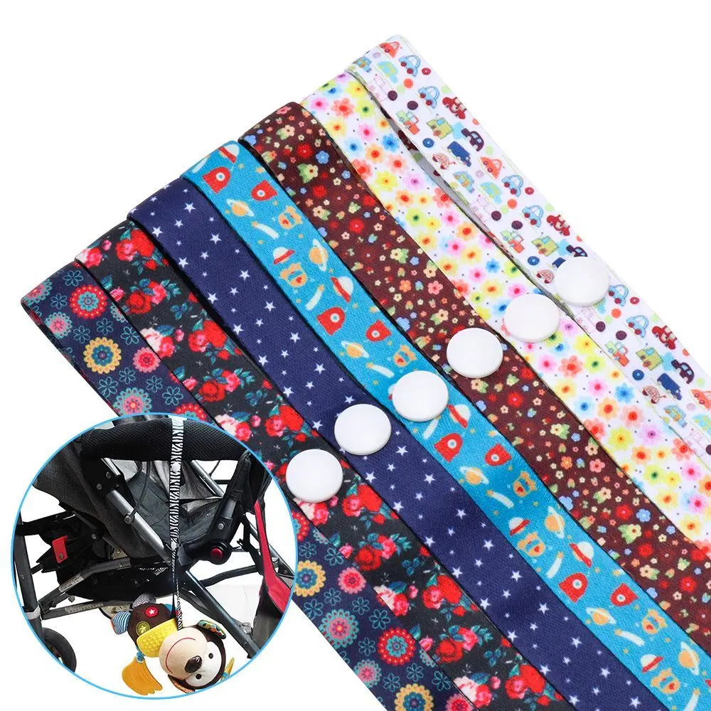 

1pc Useful Cute Trolley Lanyard Hangers Baby Cup Holder Bind Belt Stroller Accessories Fixing Strap Anti-lost Chain