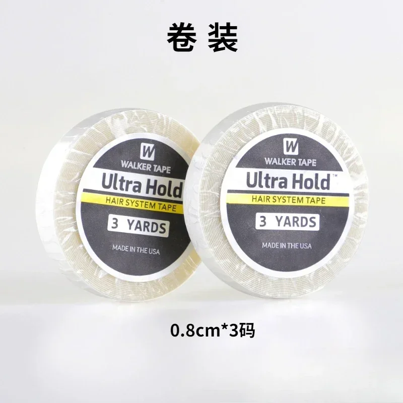 Breathable Bio-friendly Blue Tape Hair Extension Replacement Patch PU Human Hair Wig Double-sided Adhesive Tape