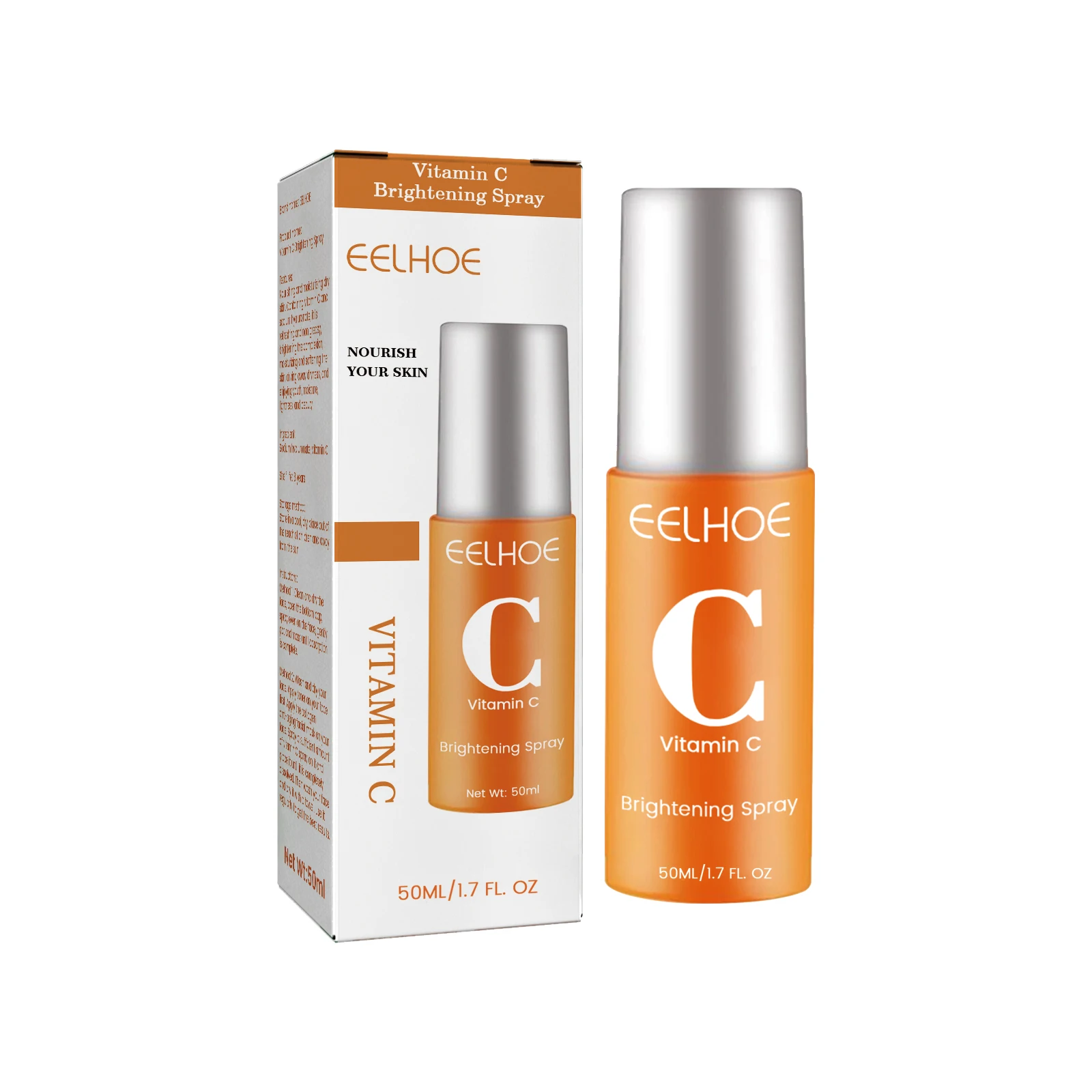 

EELHOE Vitamin C Moisturizing Spray Hydrates And Moisturizes Skin Lightening Acne Spots And Whitening Spray 1pcs