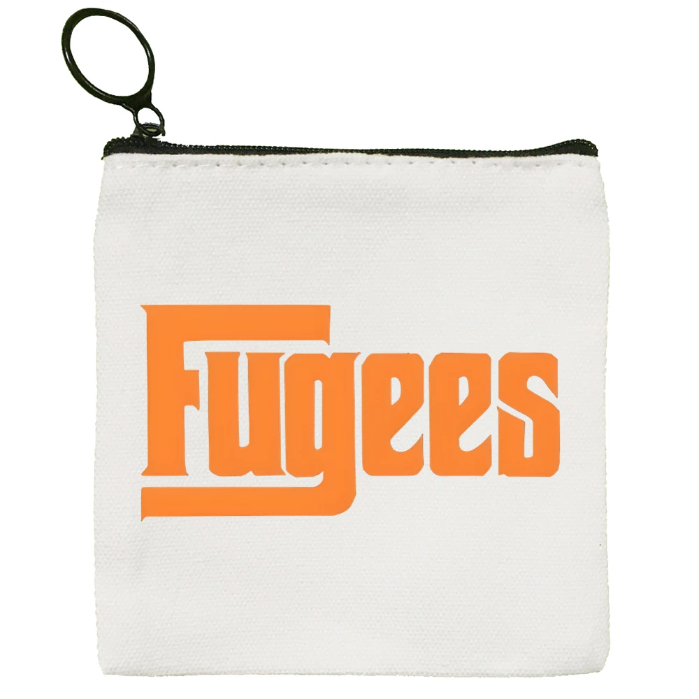 The Fugees Cartoon Coin Purse, Female Mini, Canvas Art, Cute Key Case, Student Wallet