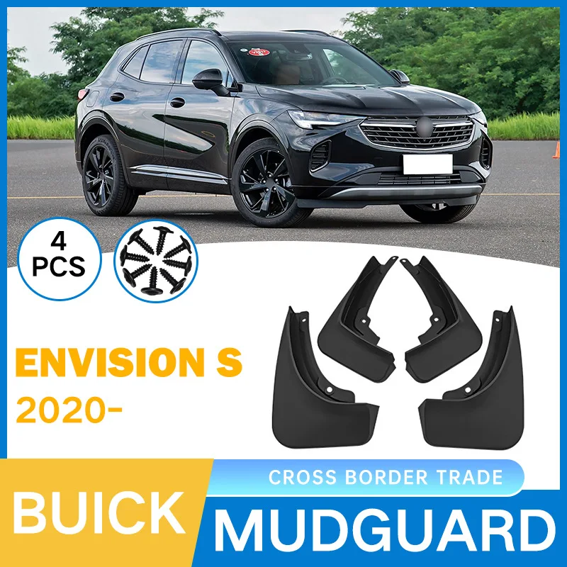 

For Buick Envision S 2020-2023 car tire mudguard skin,Mudflaps Front Rear Flares Splash Guards Cover Car Accessorie