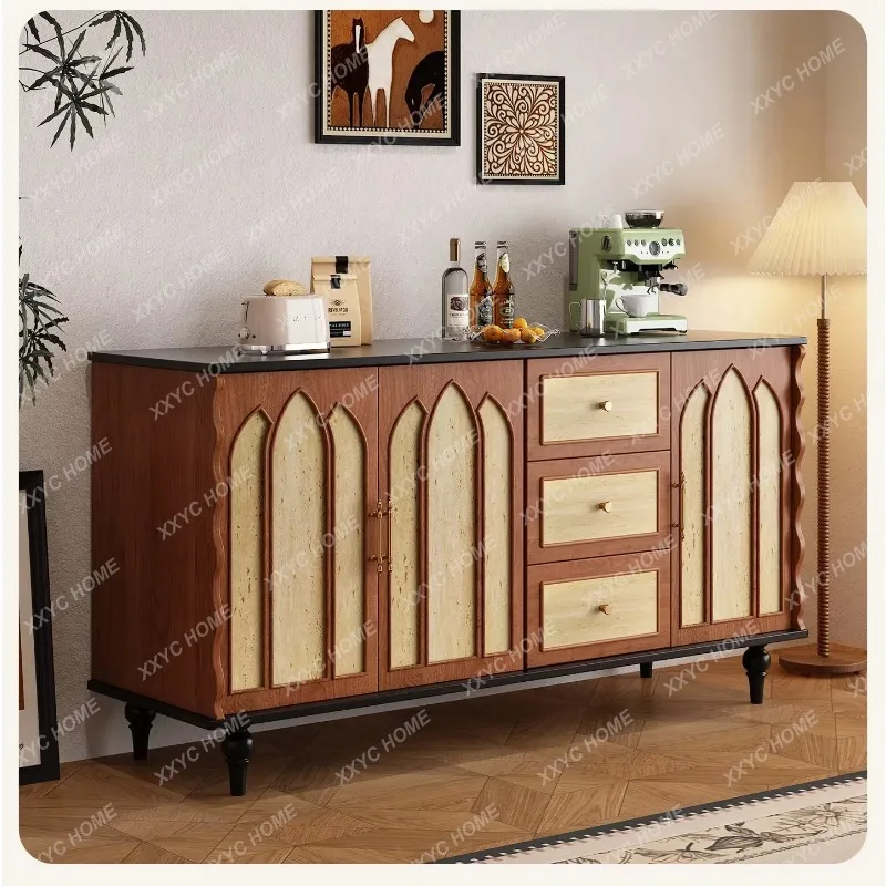 XWine Cabinet Living Room Restaurant Luxury Modern Wood Bar Cabinet  Drinking Bar FurnitureM