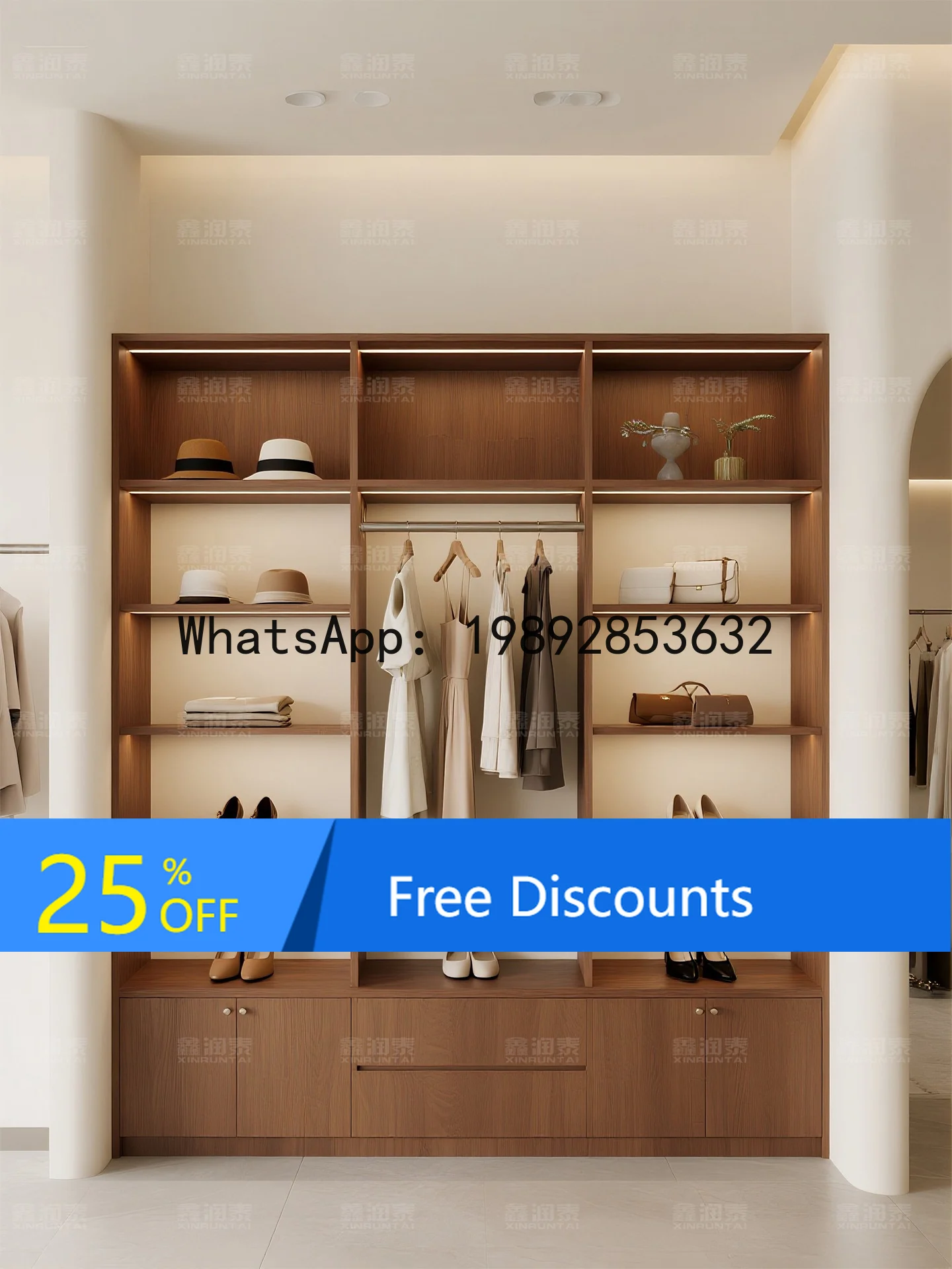 Yfy Solid Wood Stor… - image