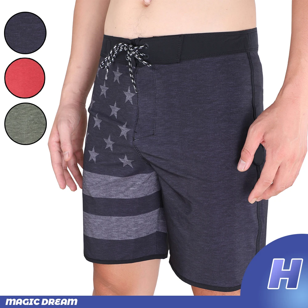 Pantalones cortos Phantom para hombre, Shorts de playa impermeables, de alta calidad, elásticos, 4 vías, originales, novedad