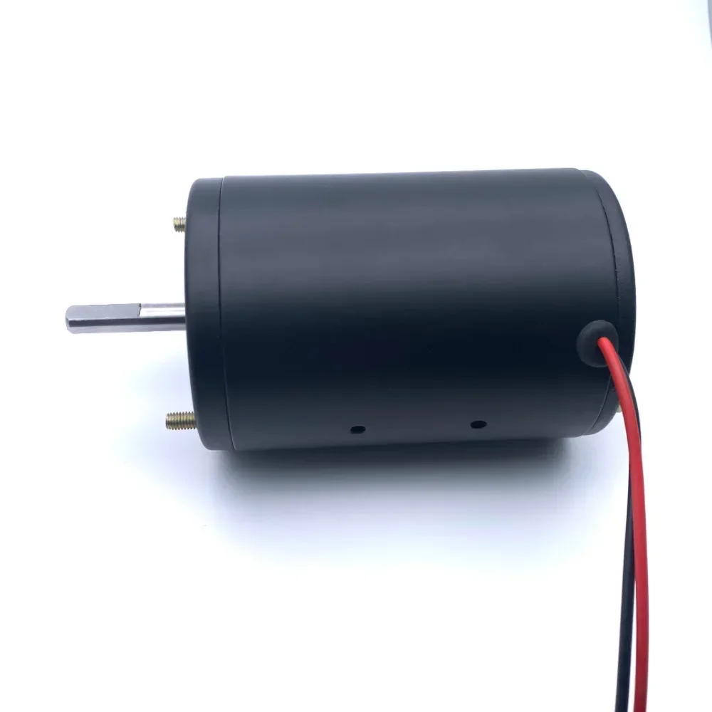 77MM DC Motor 12V 3300RPM 200W High Torque Low Noise 24V 7000RPM 360W Dual Ball Bearing Carbon Brush Motor view 3
