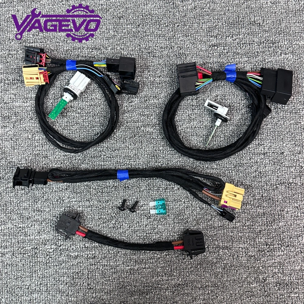 PQ35 Automatic Air Conditioning Switch Wiring Harness A/C Cable Conversion Line For Golf 5 /6 Jetta MK5 /6 Tiguan Passat B6 B7