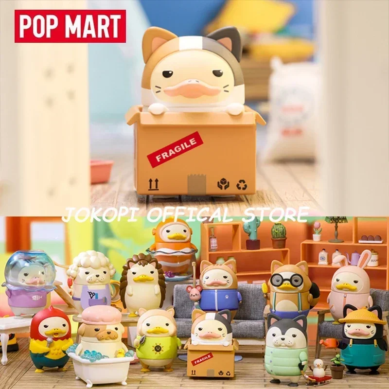 

POP MART Duckoo My Pet Story Series слепая коробка, сумка для догадок, загадочная коробка, игрушки, кукла, милая аниме-фигурка, коллекция настольных украшений