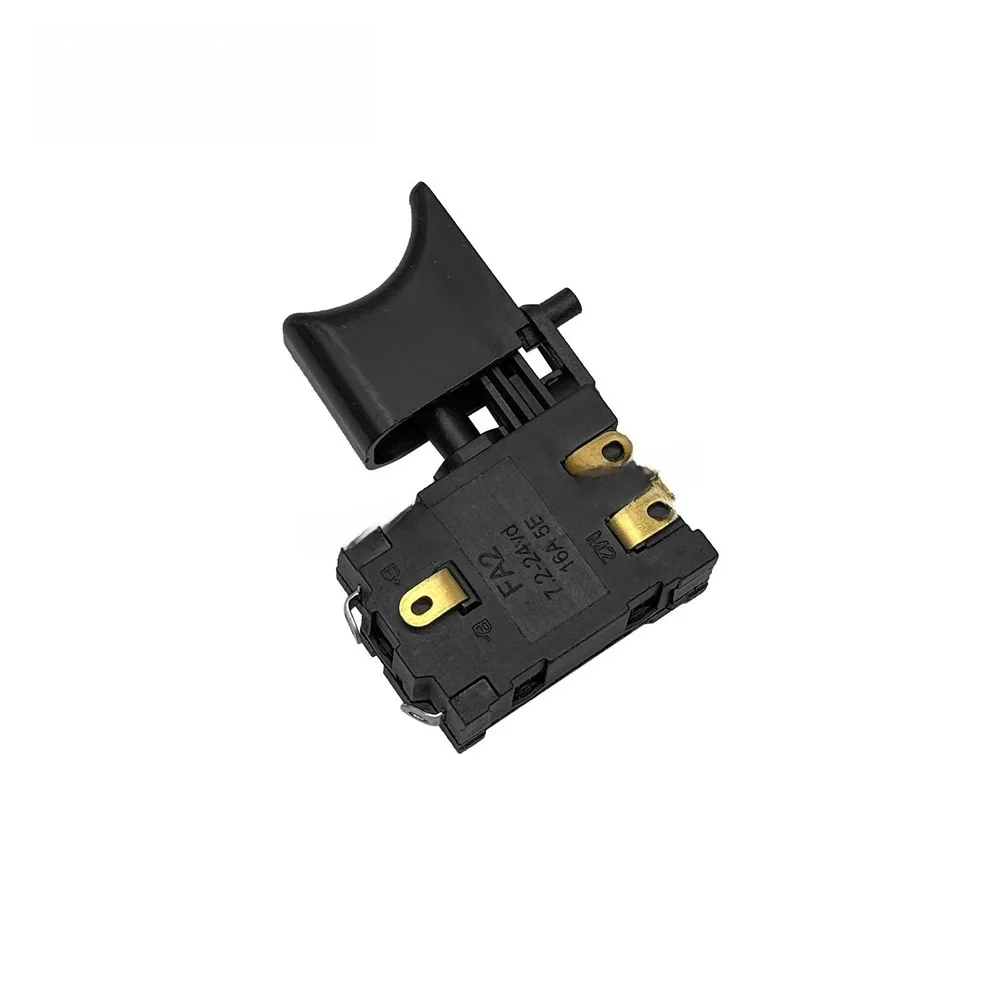 12V 21V Electric Drill Forward Reverse Switch Replacement Variable-Speed Trigger Control For Cordless Power Tools Black Plastic