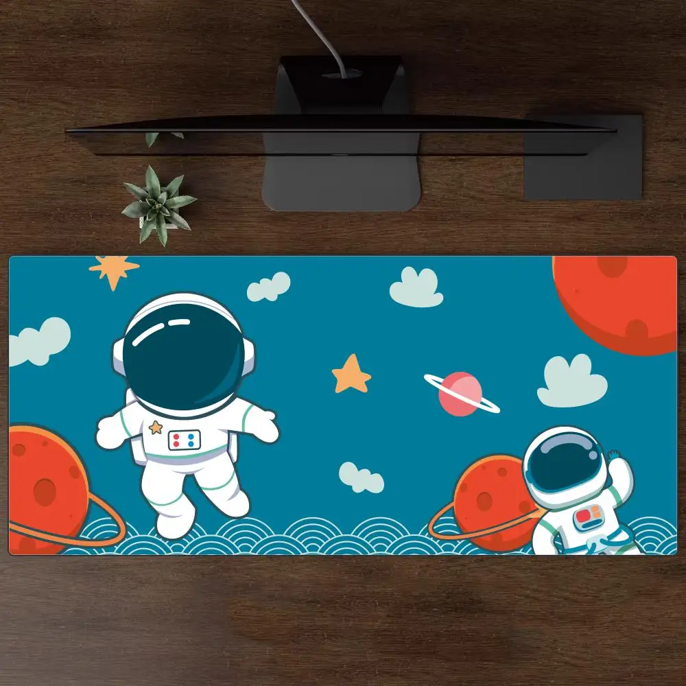 

Mouse mat large Mouse Keyboard and Astronaut mouse mat Computer desk mat Gaming mouse mat XXL mouse mat Keyboard mat Pad