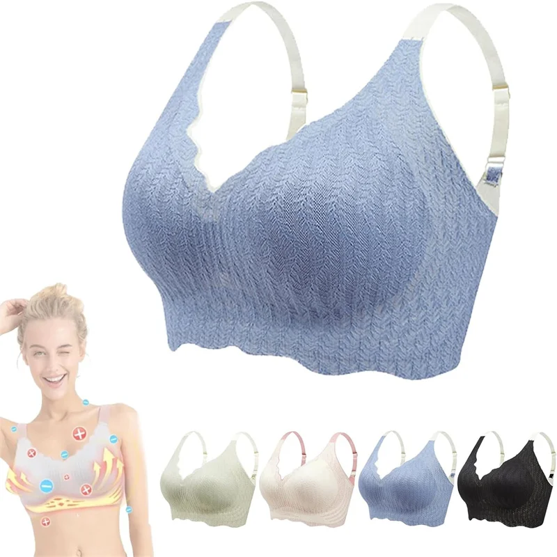 Jelly Gel Shaping Bra Jelly Gel Shaping Bra All Day Tender Care for Women Tube Top Underwear Upper Support Seamless Bras