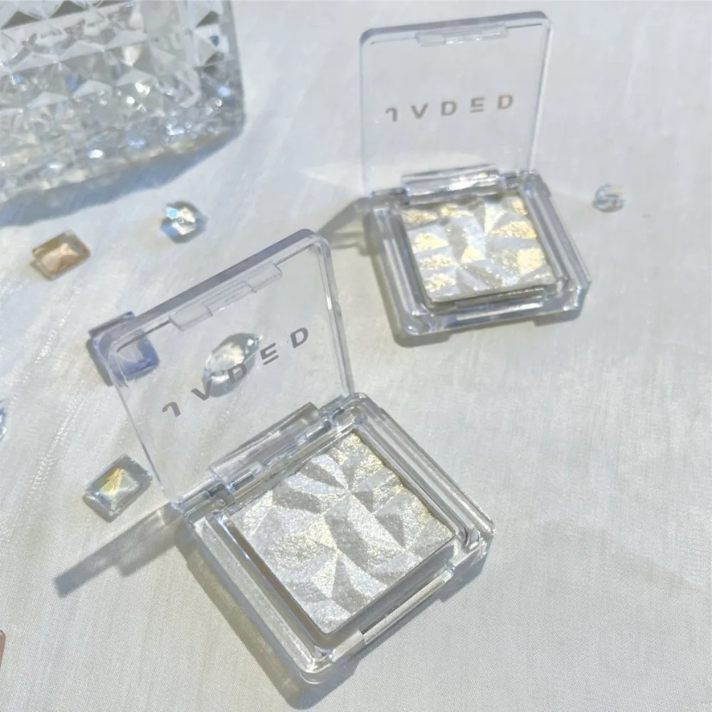 لوحة تسليط الضوء على جليتر فيري تدوم طويلاً، كريستال سطع المكياج، بودرة ظلال عيون لامعة عالية اللمعان