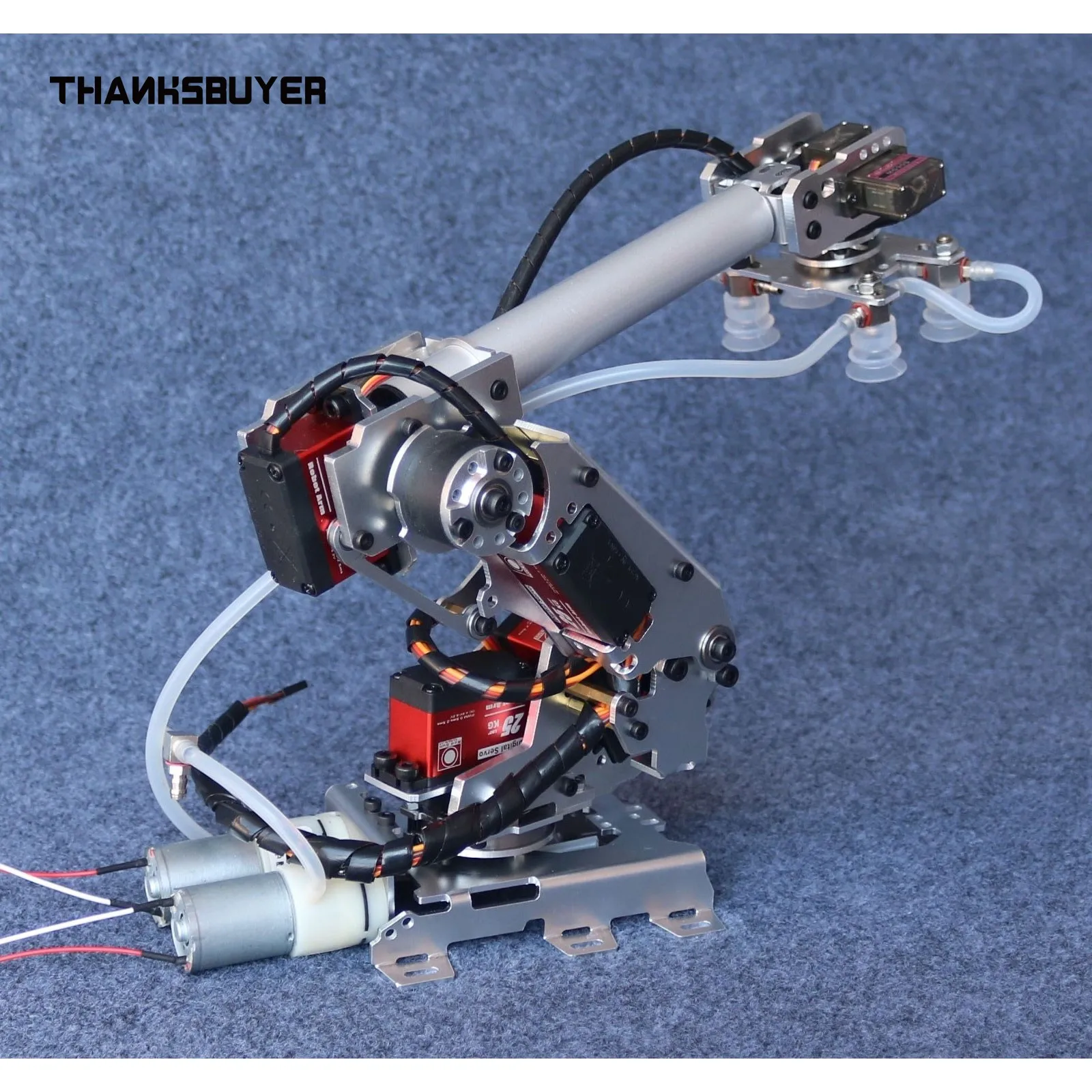 Mechanical Arm Unassembled Kit Industrial 6-axis Robot 221 DOF Metal Robotic Arm or With 20kg/25kg Digital Servos