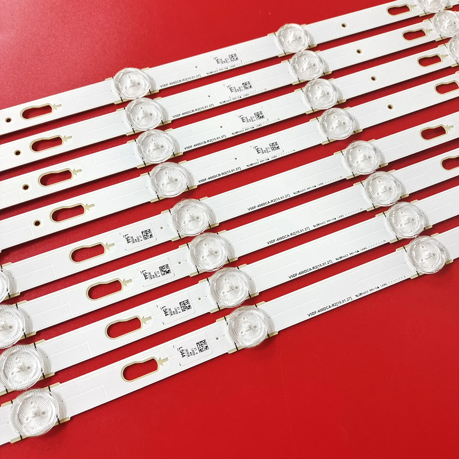 New 8 PCS LED Backlight strip For UA40J6300 UE40J6300 UE40J6300AK UE40J6500AU BN96-34783A 34784A V5DF-400DCA 400DCB-R2