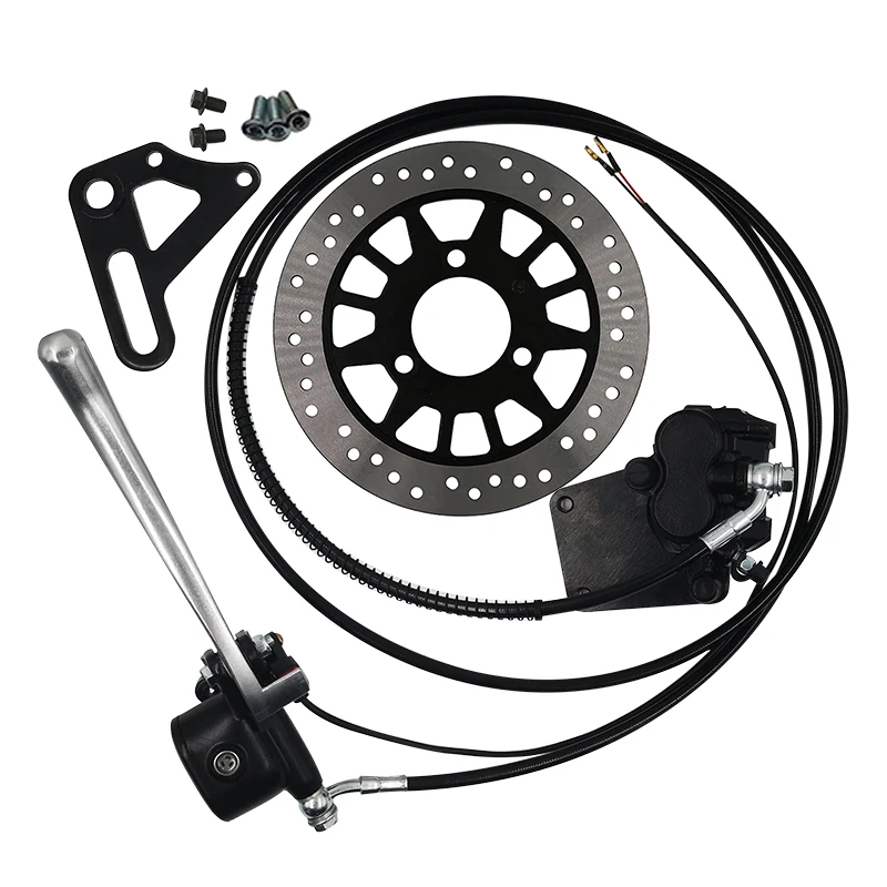 

QS Motor 220MM Diameter Disc Brake Caliper System for Electric Scooter and Motorcycle