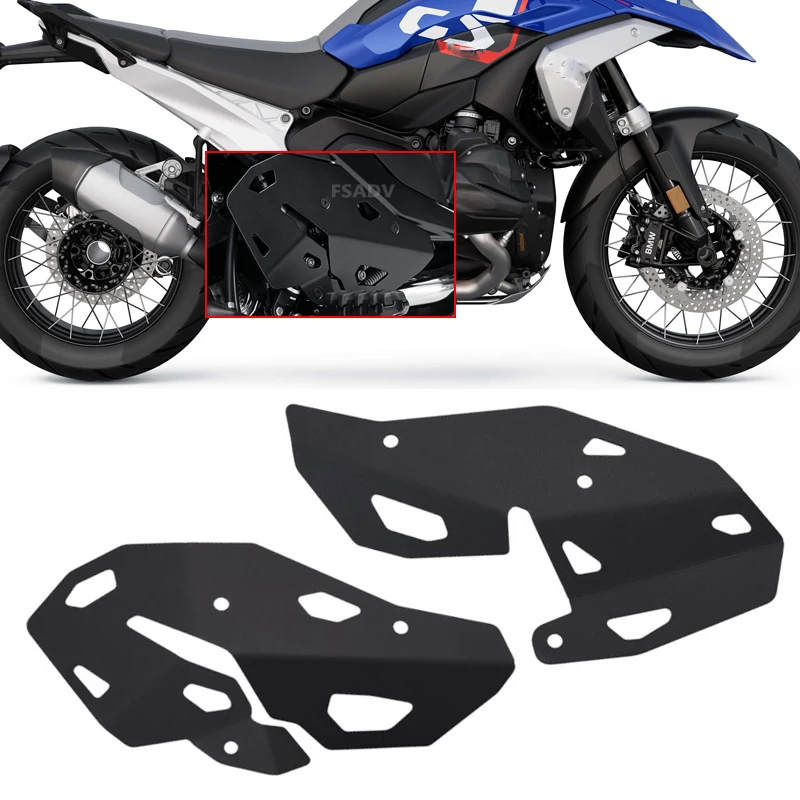 Für BMW R1300GS R1300 GS ADV 2023-2026 Motorrad-Fersenschutz Seitenständer-Schalter-Schutz Seitenverkleidungsschutz