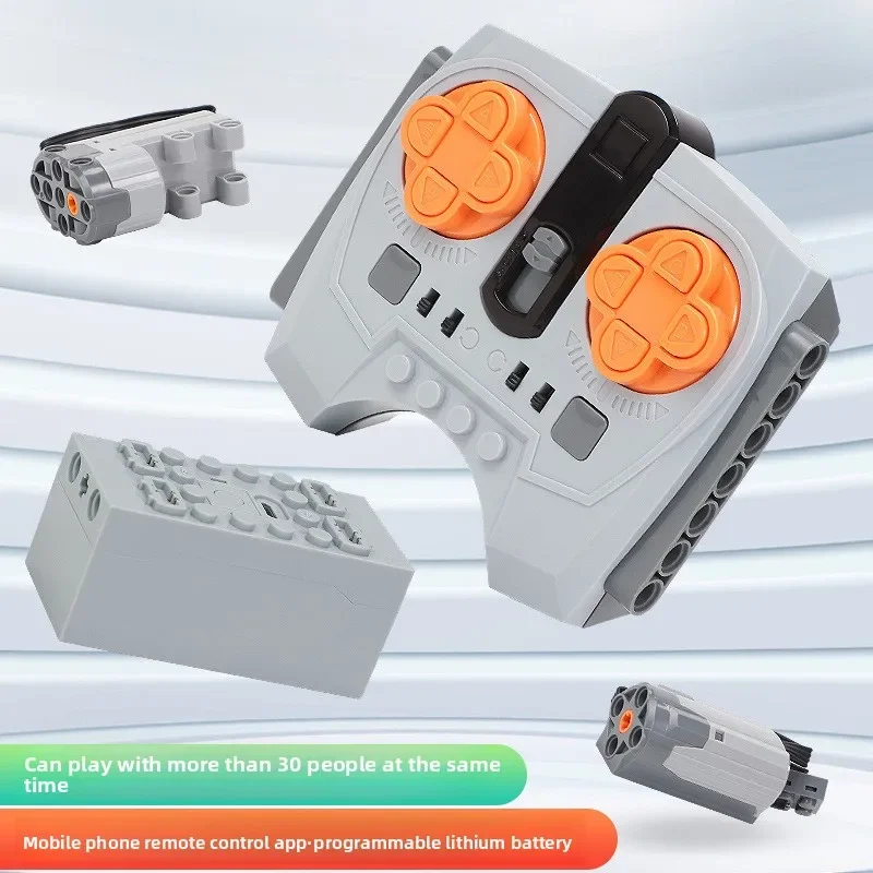 Giocattoli compatibili Building Blocks Telecomando a 8 canali con batteria Li per parti MOC Technic PF