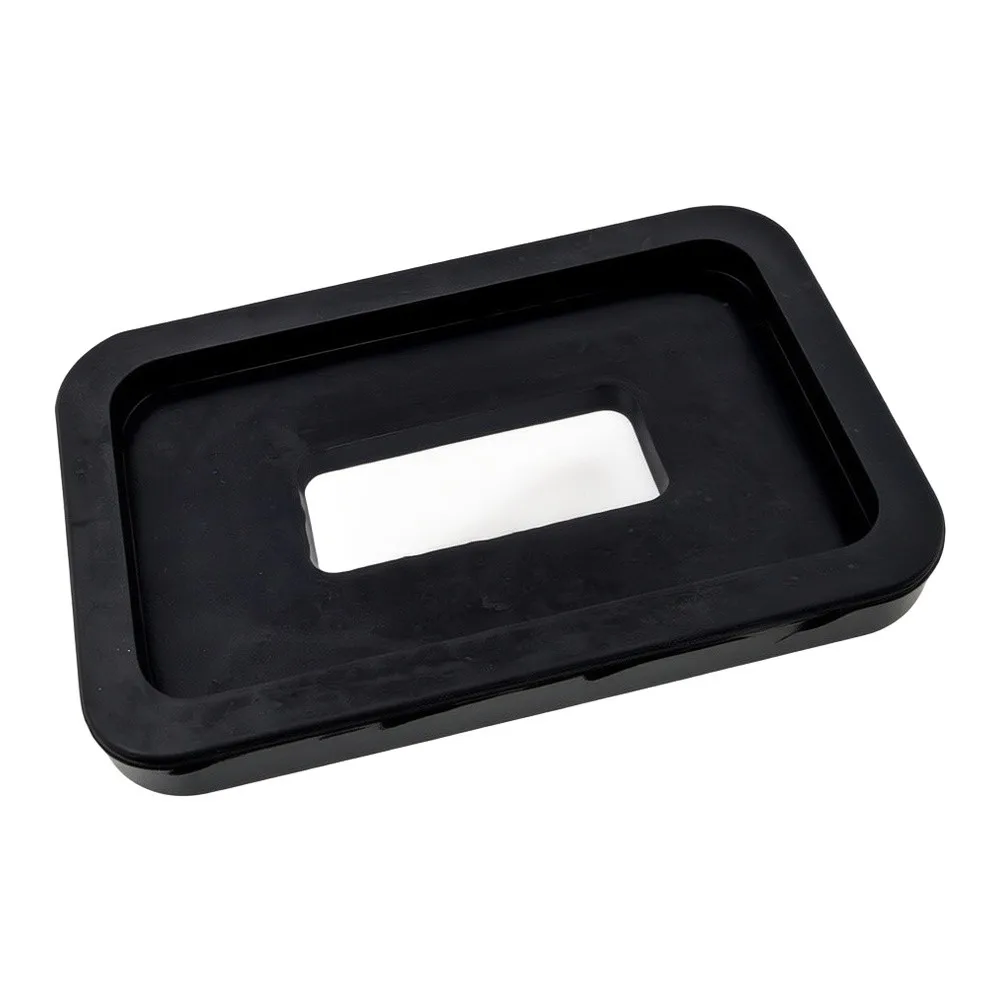 2pcs Rubber Shock Absorber Pads For Fitness Equipment Feet Bumpers Noise Control 12.6x9.2cm Scratch Guard Home Gym